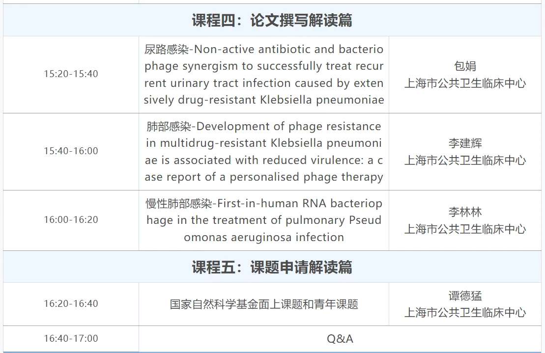 924f2e0e0adc860d013ded0725f8a5f.png 2024中国噬菌体治疗大会 第一期种子营/联盟年会/主论坛 日程安排 · 配图